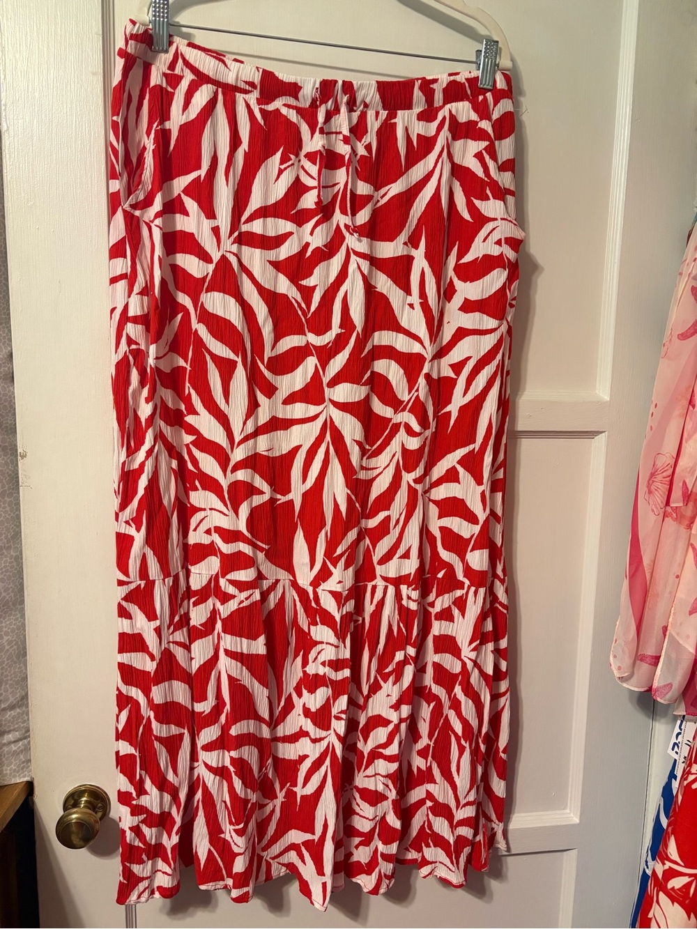 GRACE tropical maxi skirt